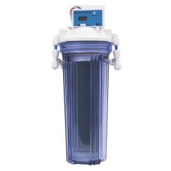 Single Deionization Canister with DM-1 Dual TDS Meter - Bulk Reef Supply