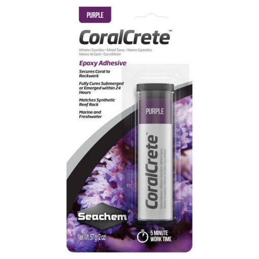 CoralCrete - Purple Underwater Epoxy Putty - Seachem