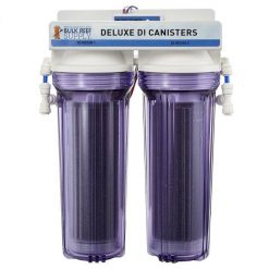 Dual Deionization Canister with DM-1 Dual TDS Meter - Bulk Reef Supply