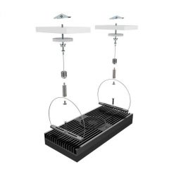EXT Single Module Hanging Kit (Black) - Aqua Illumination
