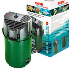 Eheim Classic 1500XL External Canister Filter with Bio Media and Double Taps